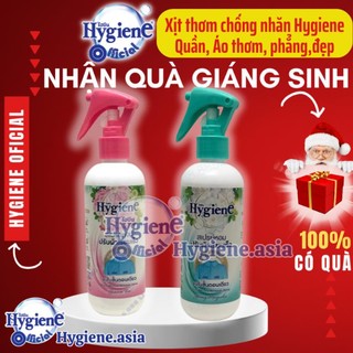 Nước xịt thơm chống nhăn quần áo Hygiene Thái Lan 220ml hương nước hoa