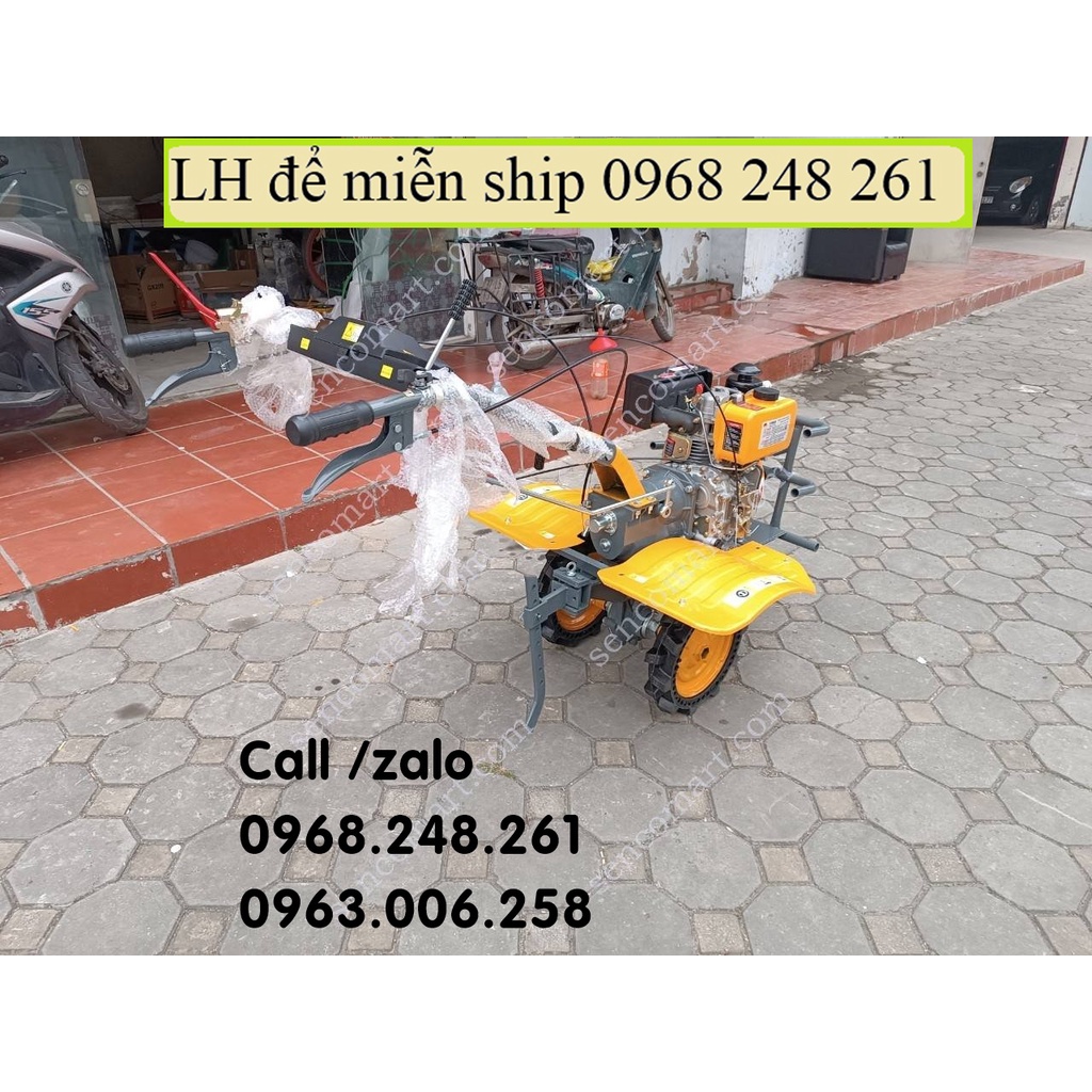 Máy cày mini, máy xới đất chạy dầu TARO 178 F, hàng chất lượng cao