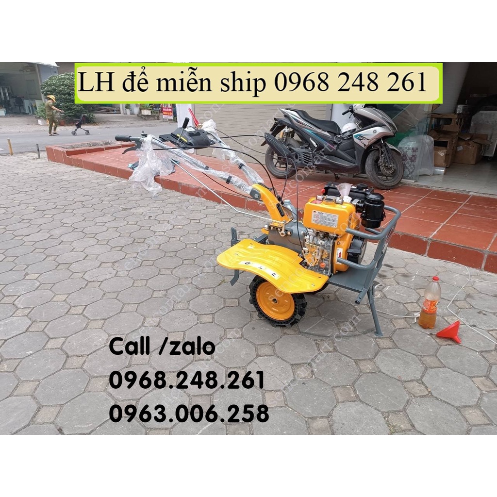 Máy xới đất mini , Máy TARO 178 F, 7HP động cơ mạnh mẽ