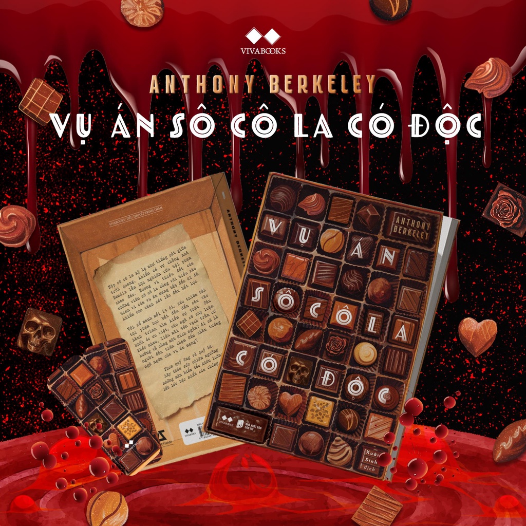 Sách - Vụ Án Sô Cô La Có Độc  AZVietNam