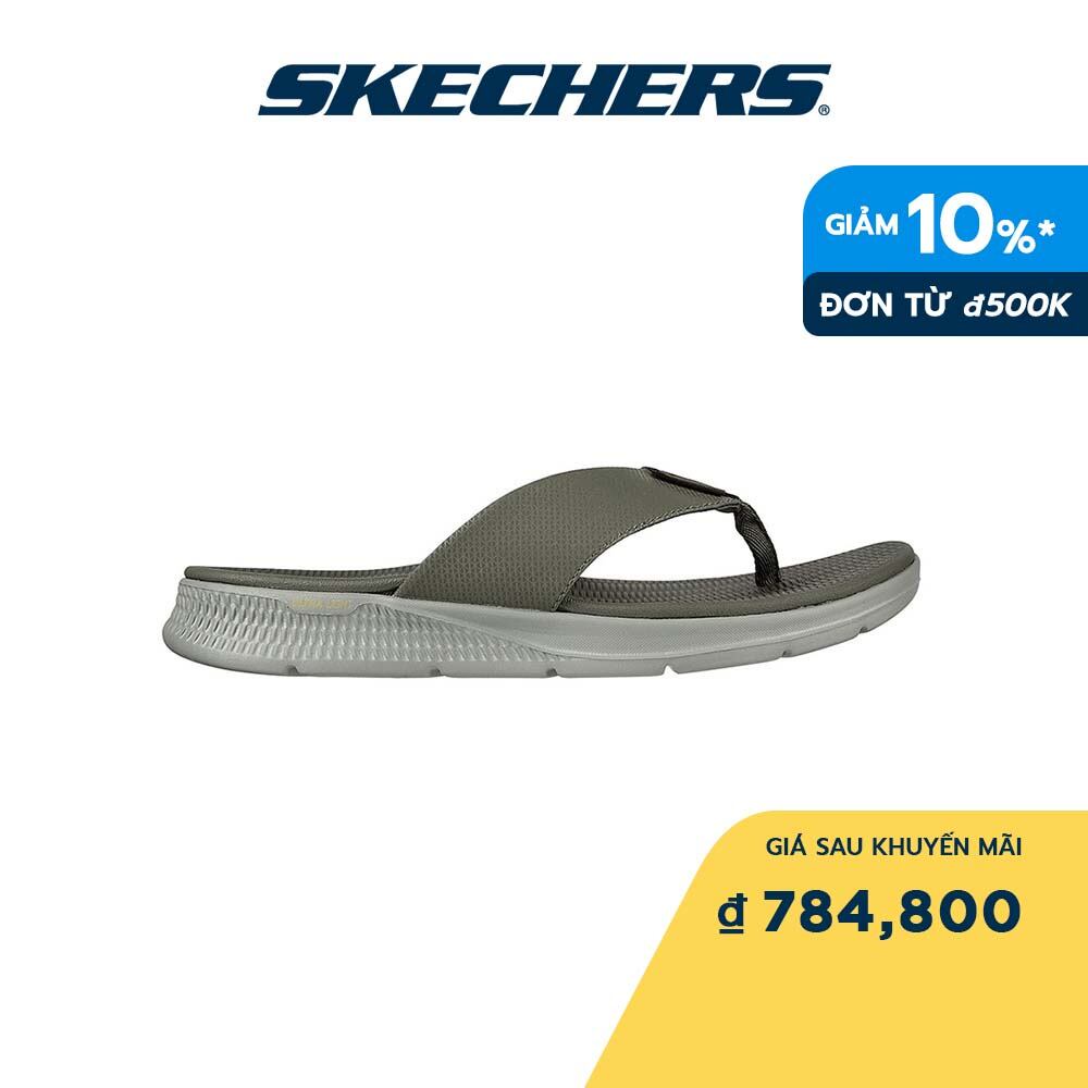 Skechers Nam Dép Xỏ Ngón Đi Bộ Giặt Máy Được, Đi Học, Đi Làm On-The-GO GO Consistent Walking - 229035-OLV