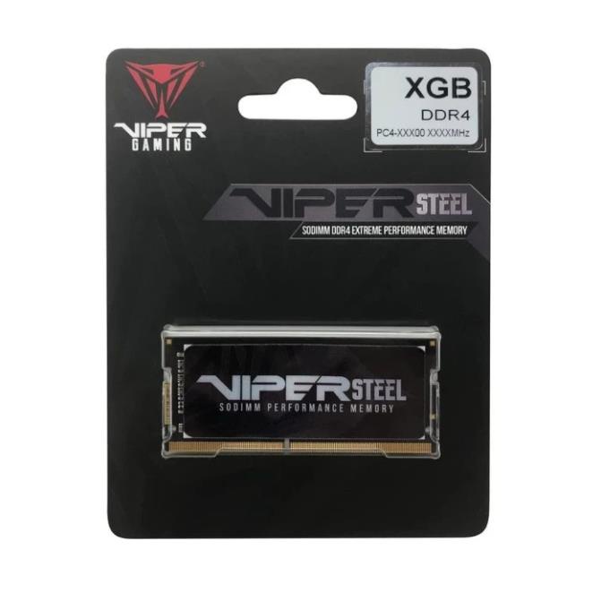 RAM LAPTOP Patriot Viper Steel Series DDR4 8GB  3200MHz CL18 SODIMM Single - PVS48G320C8S