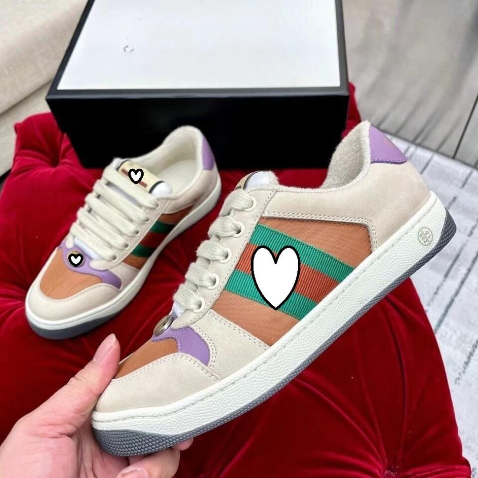 Giày sneaker GC gu.cci sơn tùng,giày thể thao sneaker màu hồng cổ thấp Pink Low new 2022