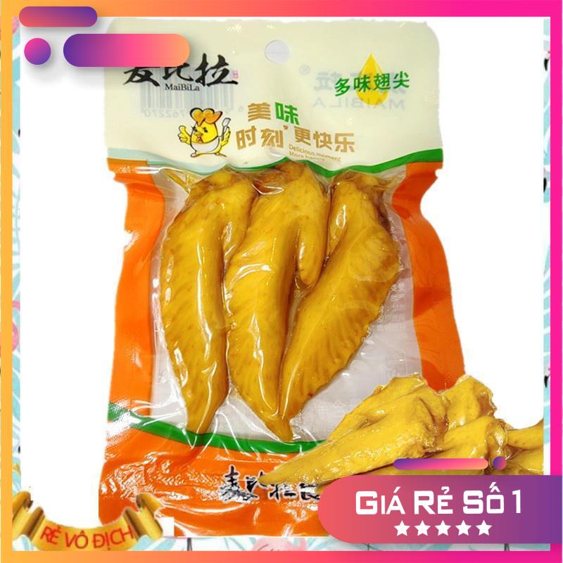 Cánh Gà Nhọn Cay Siêu Ngon ,Bịch 3 Cái 30gr, Đặc sản Tứ Xuyên