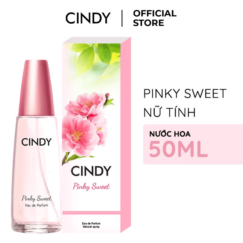 Nước hoa nữ Cindy Pinky Sweet mùi hương ngọt ngào trẻ trung 50ml