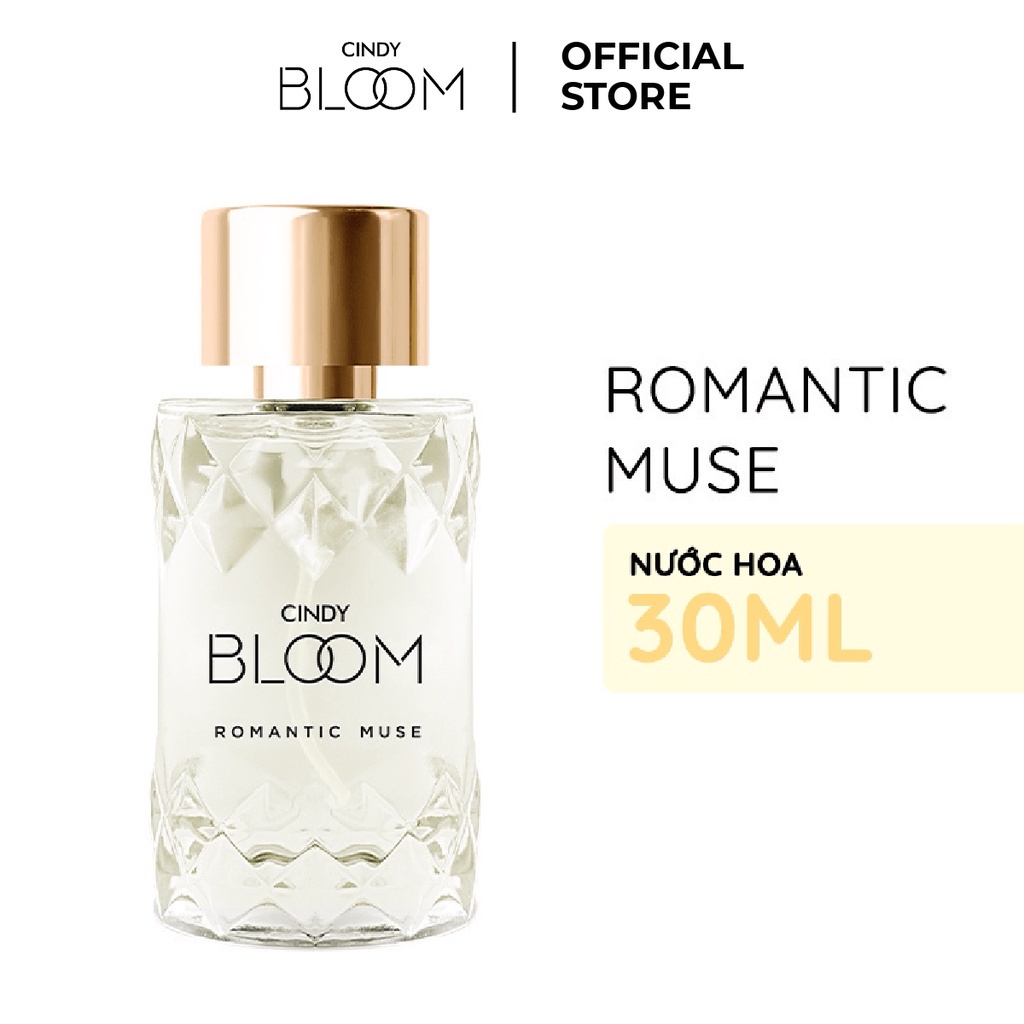 Nước hoa nữ Cindy Bloom Romantic Muse hương quyến rũ lãng mạn 30ml