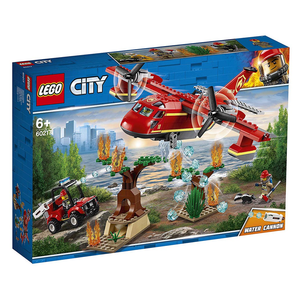 LEGO CITY 60217 Máy Bay Cứu Hỏa Rừng ( 363 Chi tiết)