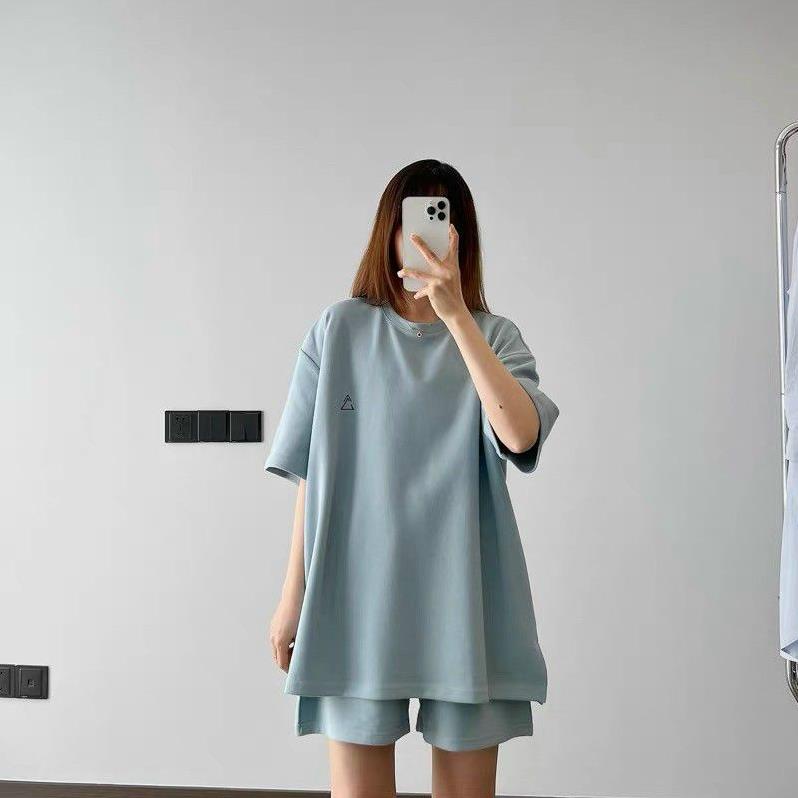 Set bộ đồ nữ dây rút bản to chất bo cotton dầy AO22