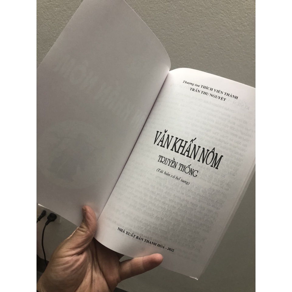 Sách Văn khấn nôm truyền thống - Huy hoàng