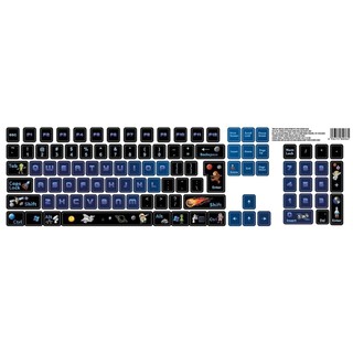 Decal bàn phím PC ( mẫu mới)