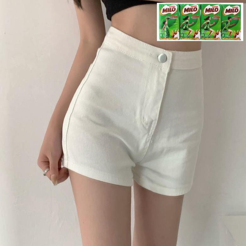 Quần đùi nữ - Quần đùi ôm lưng cao (SKU - MILO115)