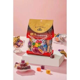Kẹo dẻo nhân trái cây gói 258g/gói