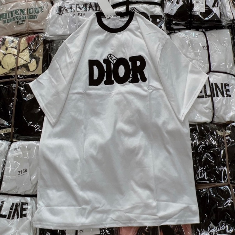 Hàng hot trend  Áo thun cotton tay lỡ YS..DIO phối viền form rộng unisex nam nữ siêu hot chất đẹp