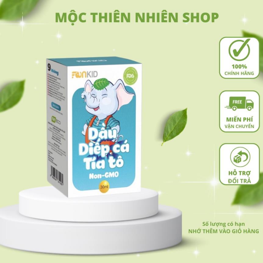 Dầu Diếp Cá, Tía Tô FREE SHIP