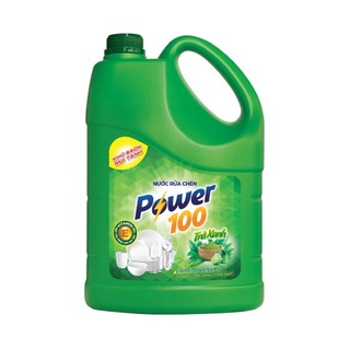 Nước rửa chén power100 hương trà xanh sạch chén dĩa