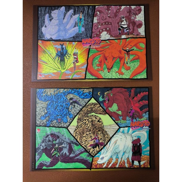 Set 2 Poscard Naruto Offline Kỉ Niệm 5 Năm Phát Hành Tại Việt Nam