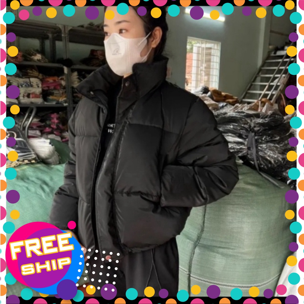 Áo khoác phao nữ nỉ nhung cao cấp đủ mầu - MAC shop