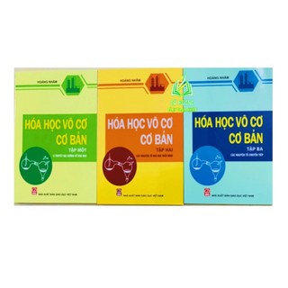 Sách - combo 3 cuốn - hóa học vô cơ bản tập 1+2+3