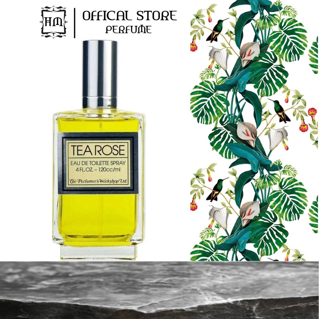 Tester Nước hoa nữ Perfumer's Workshop Tea Rose - 10ml