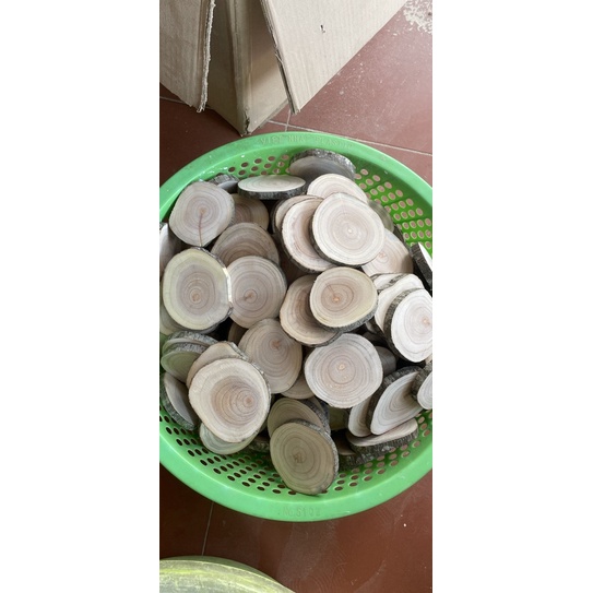 Lát gỗ 3cm -10cm dùng trang trí decor phòng