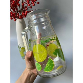 Bộ  bình 4 ly thuỷ tinh cao cấp NutiFood