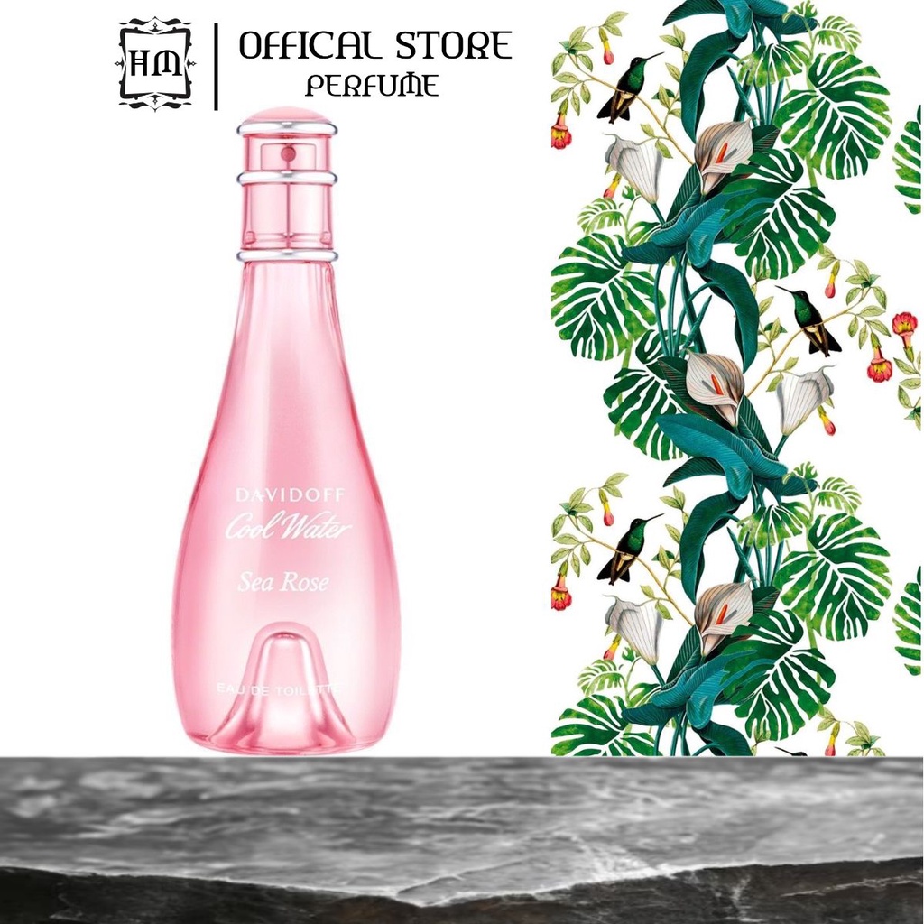 Tester Nước hoa DAVIDOFF - Cool Water Sea Rose for Woman EDT 10ml