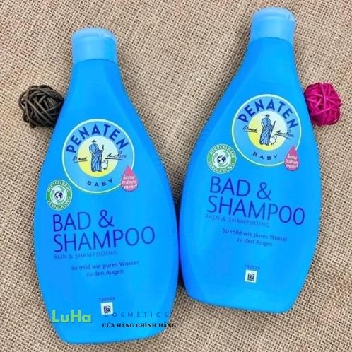 Sữa tắm gội penaten Đức 400ml, chống được cảm cúm, ho, lạnh khi thời tiết thay đổi, giữ ẩm cho da, LuHa_Cosmetics