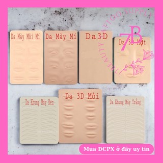 Da Giả 3D Tập Xăm Môi- Mí Mắt - Lông Mày