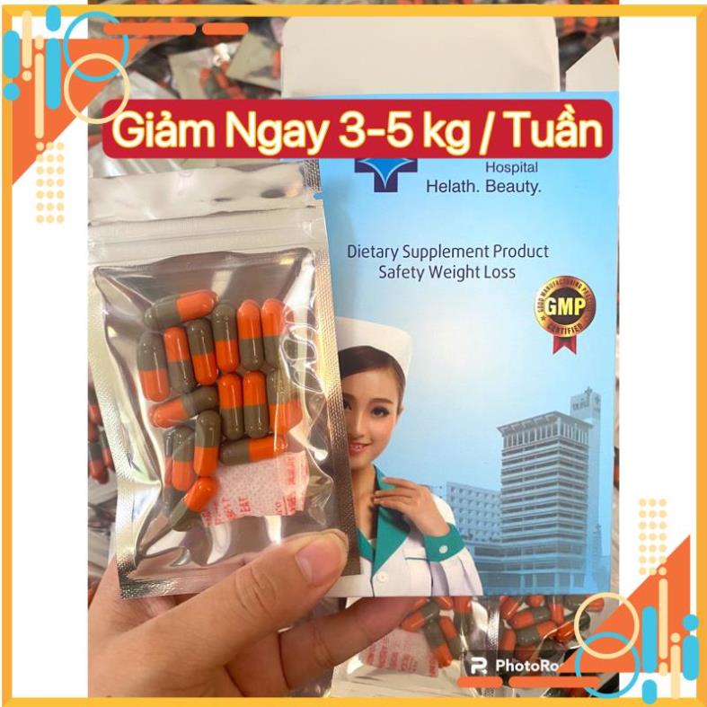 Giảm Cân Yanhee Cam thái lan Giảm Chuyên Sâu Liệu Trình 15 viên KACHII_TPCN