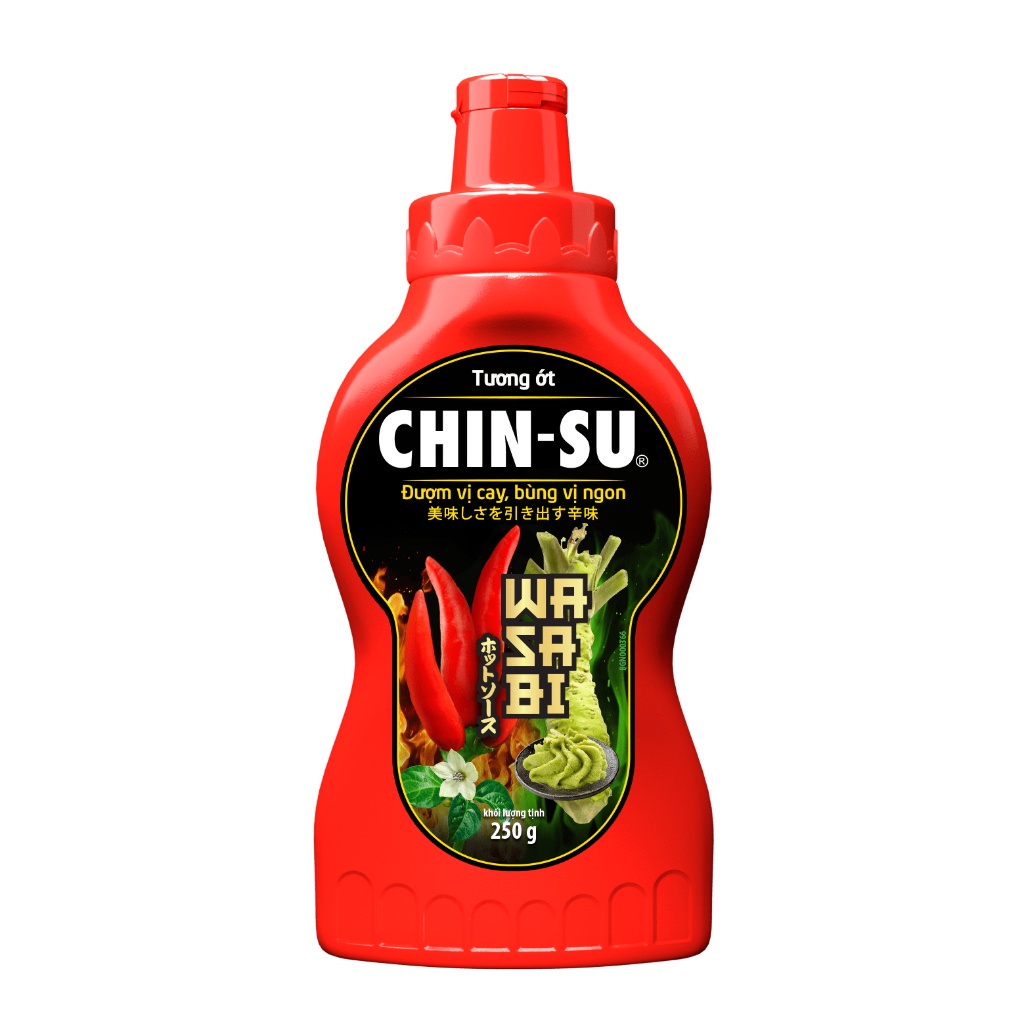 Tương Ớt CHIN-SU Wasabi Chai 250g