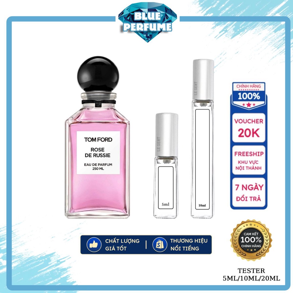 💎 Nước hoa Tom Ford Rose De Russie EDP 10ml - 𝗣𝗲𝗿𝗳𝘂𝗺𝗲.𝗦𝘁𝗼𝗿𝗲 💎