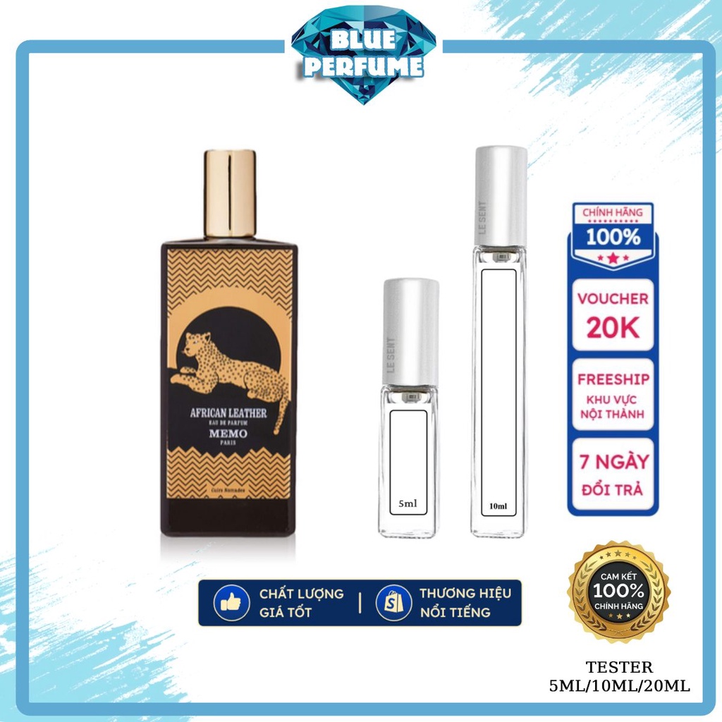 💎 Nước hoa MEMO PARIS AFRICAN LEATHER EDP 10ml - 𝗣𝗲𝗿𝗳𝘂𝗺𝗲.𝗦𝘁𝗼𝗿𝗲 💎