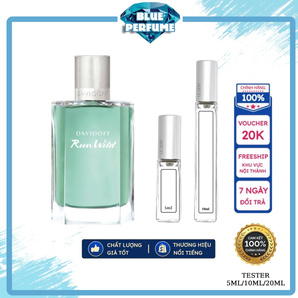 💎 Nước Hoa Davidoff Run Wild For Him EDP 10ml - 𝗣𝗲𝗿𝗳𝘂𝗺𝗲.𝗦𝘁𝗼𝗿𝗲 💎