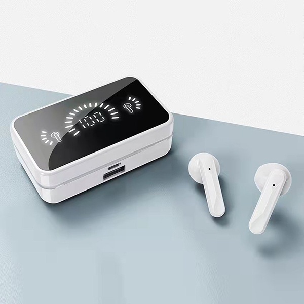 Tai Nghe Bluetooth Mini S20 Phối Mặt Gương Với 3D Touch LED Chống Thấm Nước - PT.SHOP