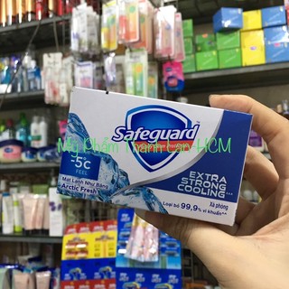  Xà Bông Cục SAFEGUARD Sạch 99,9% Vi Khuẩn & Dịu Nhẹ Cho Da 115g 