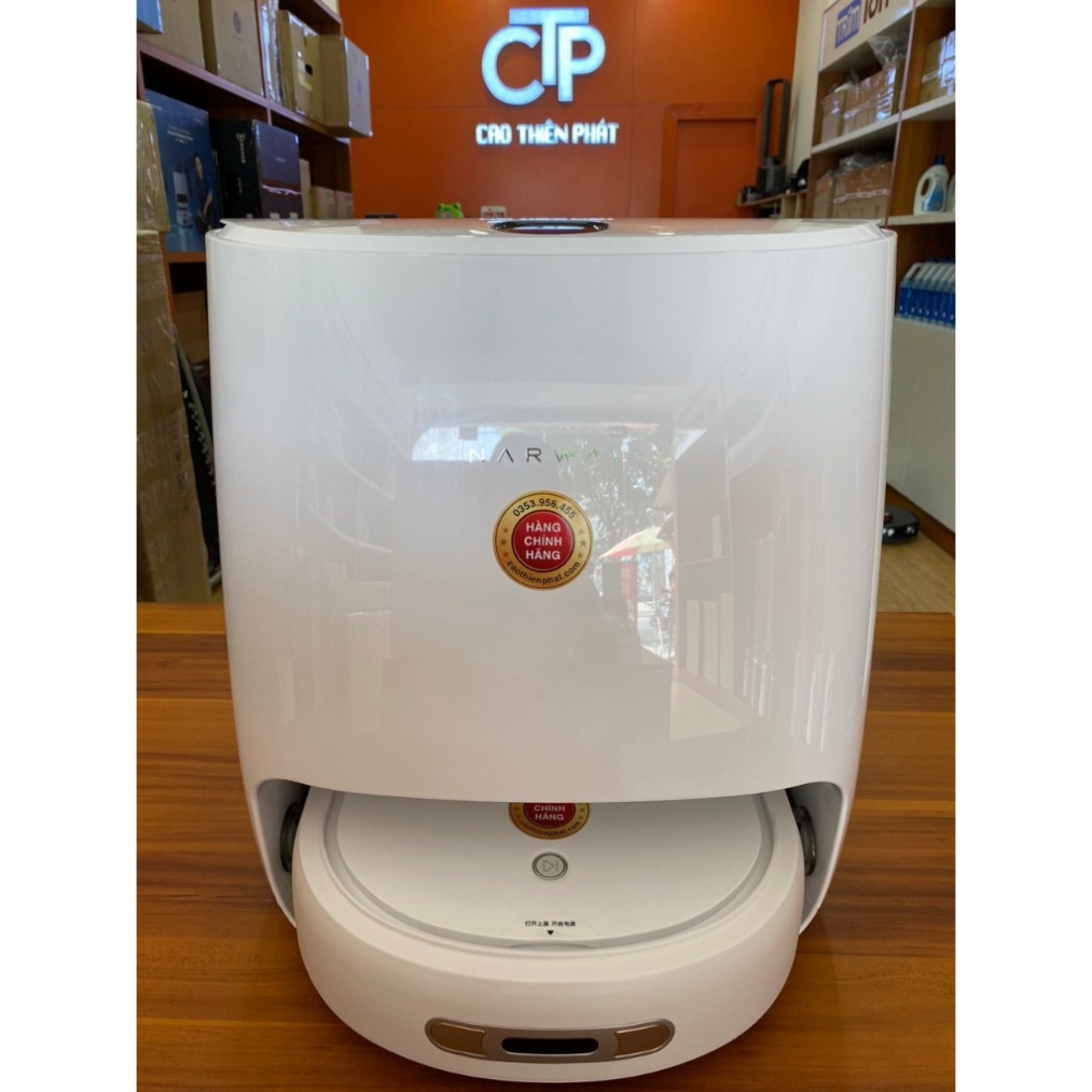 Robot hút bụi lau nhà Narwal J1 - tự giặt giẻ, sấy khô giẻ thông minh