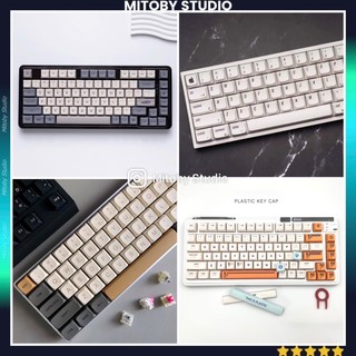 Keycap XDA Shimmer Revelation This is Plastic Táo profile PBT Dyesub nút bàn phím cơ Mitoby Studio