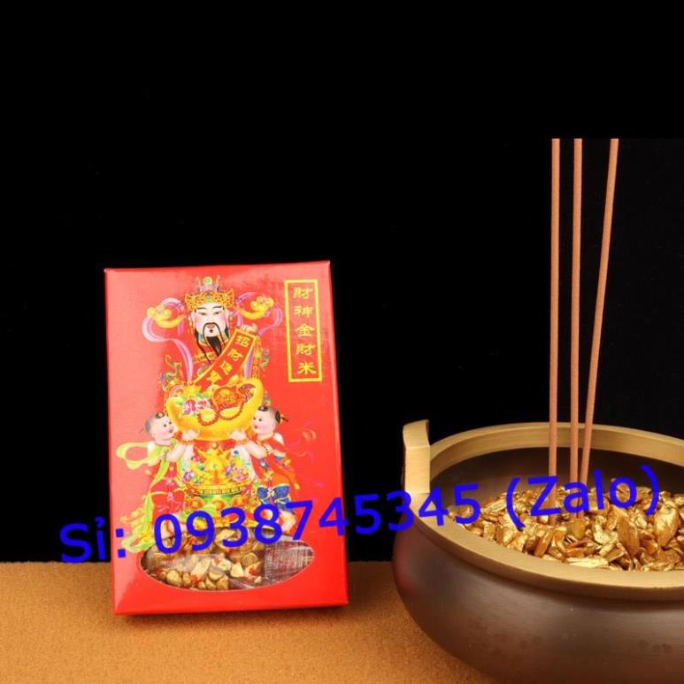 FREESHIP - Gạo vàng thần tài , gạo vàng nạp tài cầu tài Lộc giàu sang Phú quý