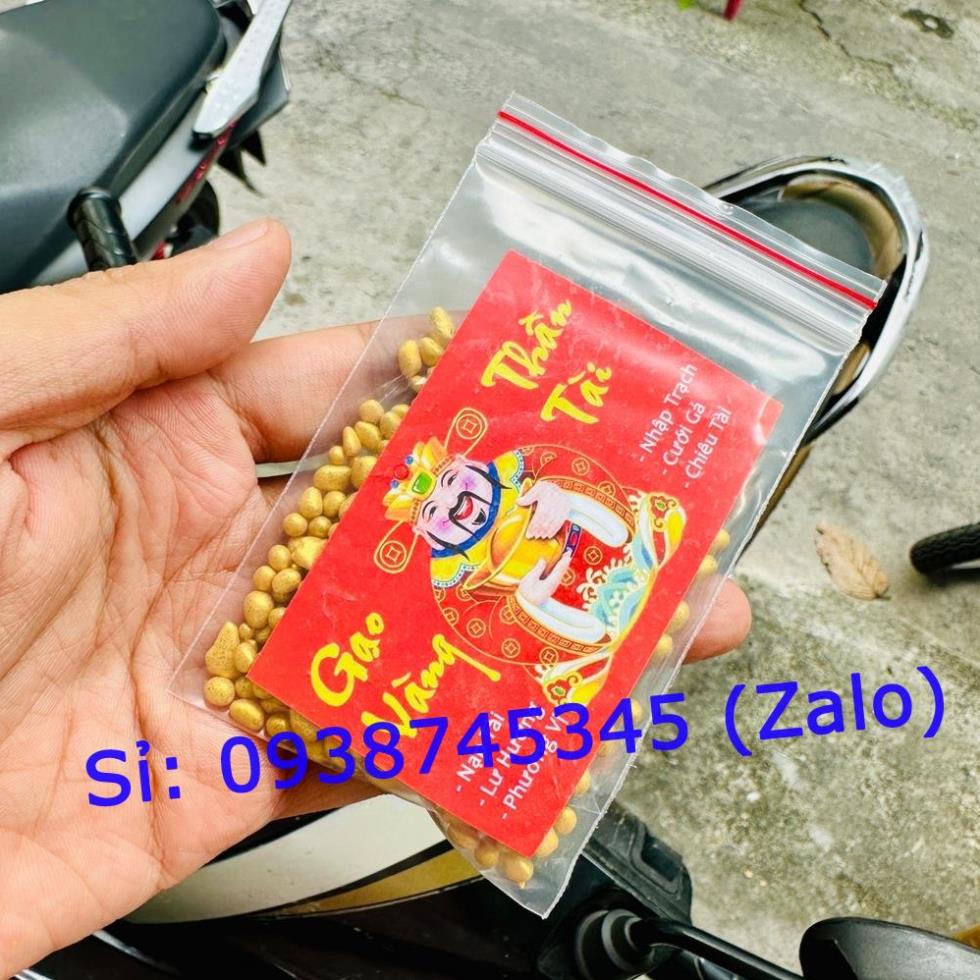 FREESHIP - Gạo vàng thần tài , gạo vàng nạp tài cầu tài Lộc giàu sang Phú quý