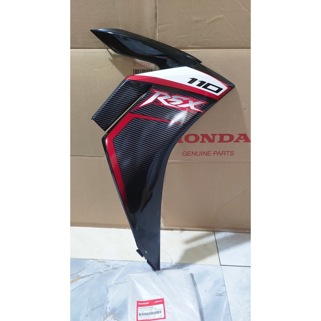 Cánh yếm bên phải | bửng yếm WAVE RSX110 (2012) màu Đỏ R340* (64700-K07-940ZE)