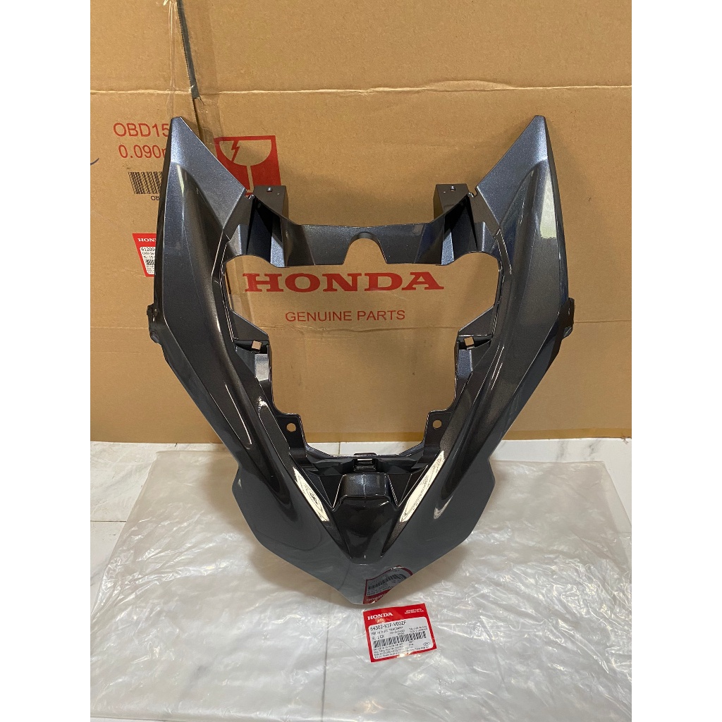 Mặt nạ trước AIR BLADE 150 (2020-2022) màu Xám đen *NHC04M* (64302-K1F-V00ZF)