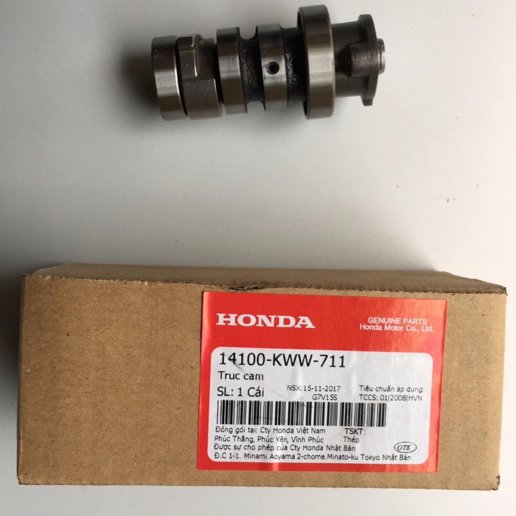 Trục cam Wave S110 (14100-KWW-711)