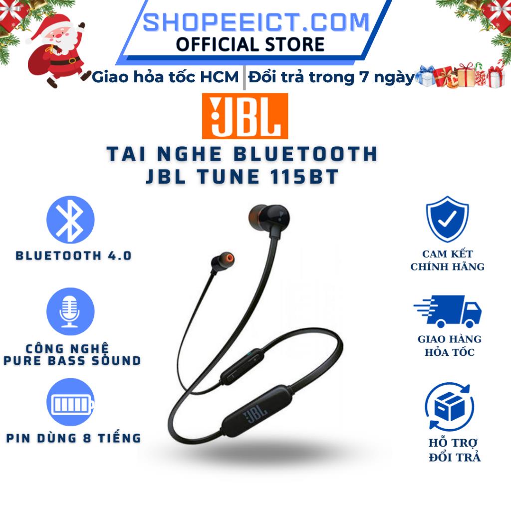 Tai nghe Bluetooth JBL Tune 115BT Công Nnghệ Âm Thanh Độc Quyền JBL Pure Bass Sound - Hàng Chính Hãng PGI