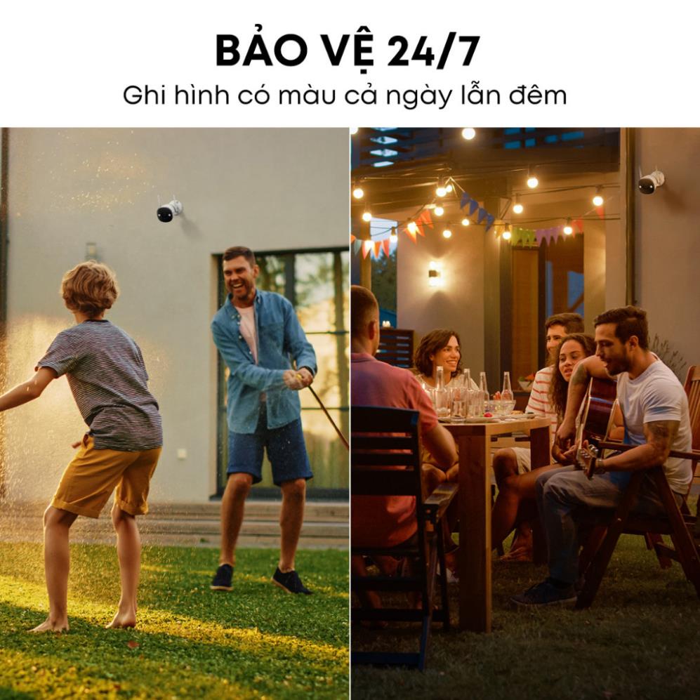 Camera Wifi Ngoài Trời IMOU Bullet 2 Pro 4MP IPC-F46FEP H265+Tích Hợp Đèn Spotlight Cảnh Báo Còi Báo Động Có Màu Ban Đêm