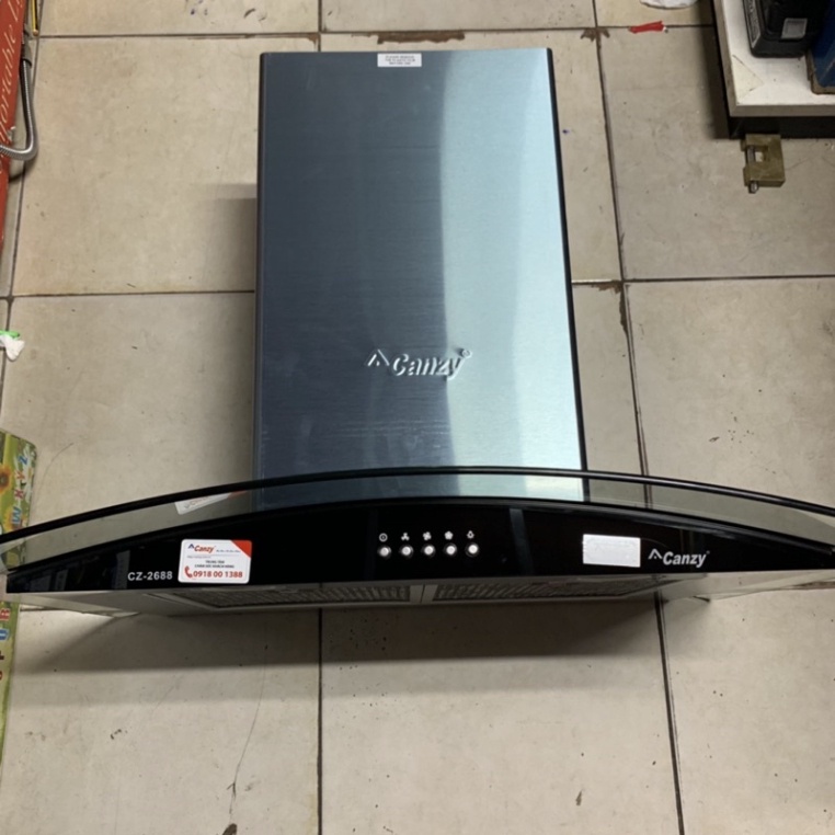 Máy hút mùi kính cong Canzy CZ70TS hàng chuẩn
