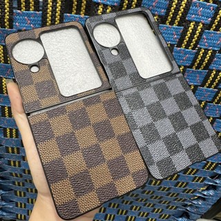 Case ốp lưng Oppo Find N3 flip 5G sọc màu kiểu dáng thời trang sang trọng