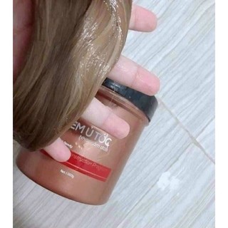 Kem ủ tóc nhân sâm đào Swhite mẫu mới