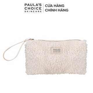 Túi lông đựng mỹ phẩm cầm tay paula's choice - tuilongcuu trị giá 400k