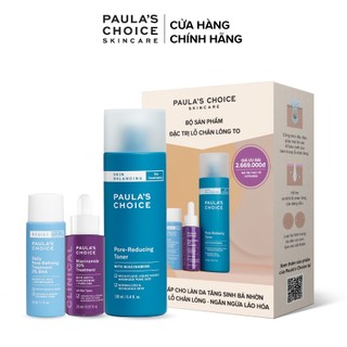 [Mã COSPAU1A giảm 8% đơn 400K] Bộ Sản Chuyên Biệt Thu nhỏ Lỗ Chân Lông To Paula's Choice - 8030-1350-7827