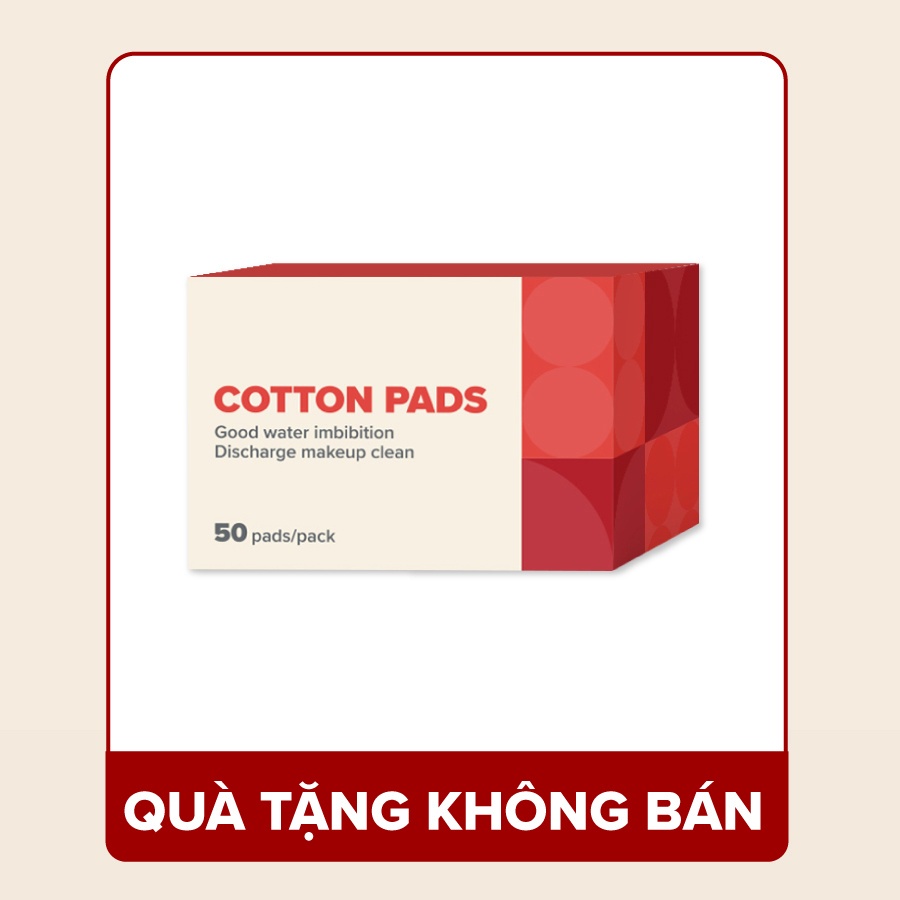 [HB GIFT] - Hộp bông tẩy trang 26th Paula's Choice thiên nhiên - 50 miếng/Hộp - Trị giá 100K